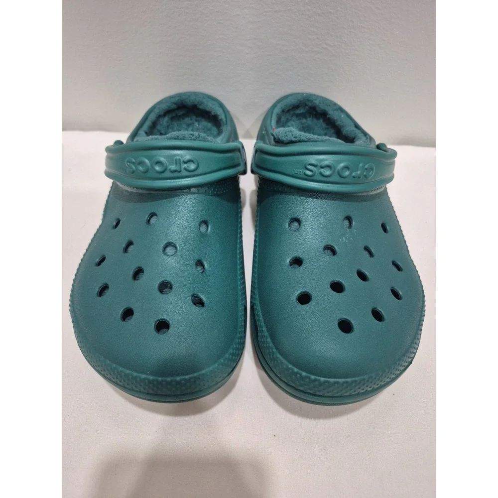 Crocs‎ Classics Furline Green Slip On With Straps Unisex M7/W9
